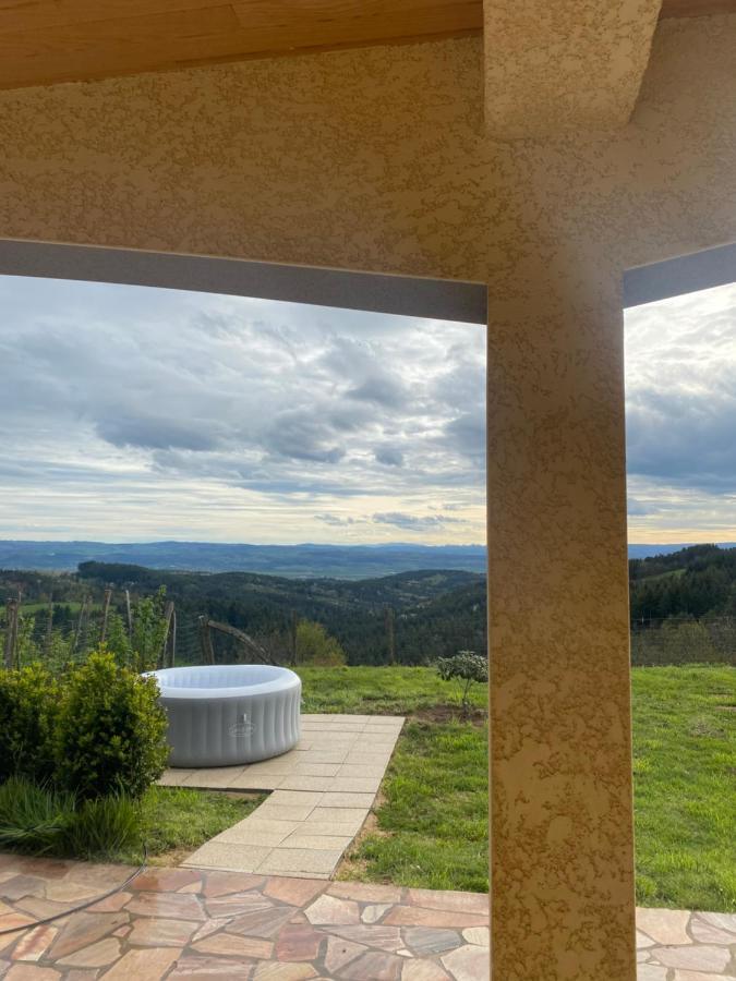 Vue Panoramique & Jacuzzi Prive Villa Saint-Hilaire  ภายนอก รูปภาพ